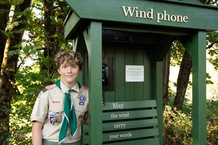 Eagle Scout project connects people with deceased loved ones