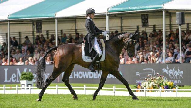 Samantha Lissington takes fourth in Burghley Horse Trials dressage