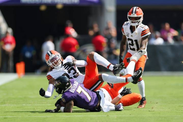 Browns trailing AFC North rivals
