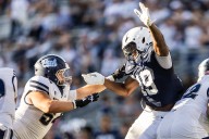 Penn State's James Franklin says veteran edge rusher Zuriah Fisher is close to a return