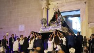 Visita histórica de la patrona de Badajoz a la iglesia de San Agustín