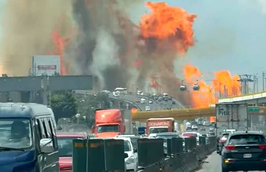 Explosión de pipa en la CDMX deja 6 muertos y 86 heridos