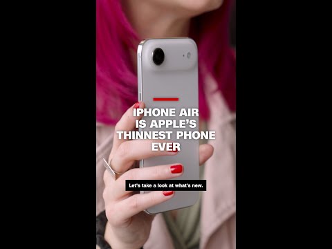 CNN tested out the new iPhone Air, Apple’s thinnest phone ever