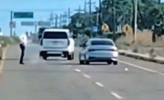 VIDEO: Así fue el momento del asalto al hipnotista Jhon Milton cuando venía a Tepic