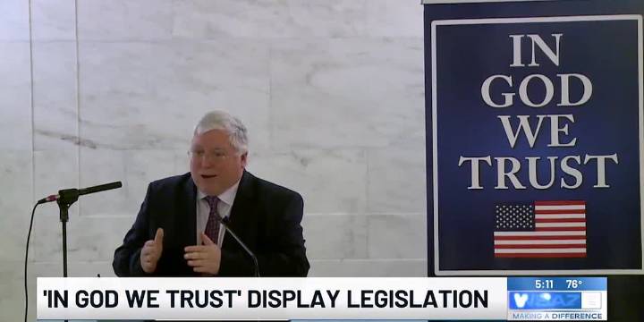 ‘In God We Trust’ display legislation