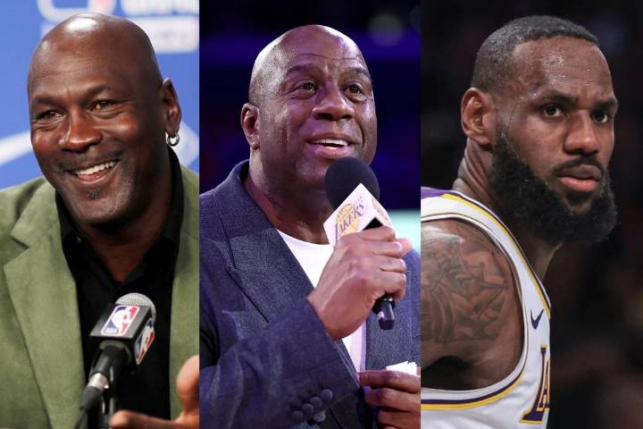 Lakers Legend Magic Johnson Explains Voting for Michael Jordan After Ditching “Bad Boy” LeBron James Many Times LA Lakers legend Magic Johnson backs Michael Jordan as the true 'bad boy' while LeBron J