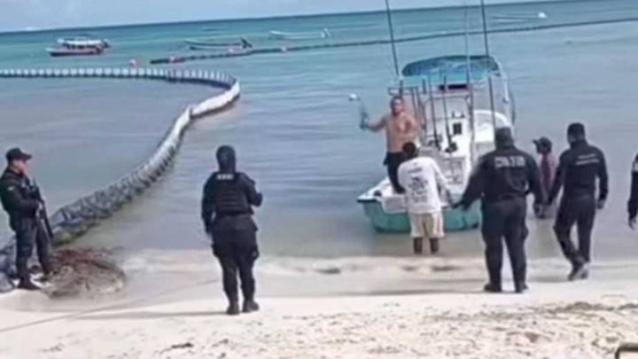 Suspenden a cinco policías en Playa del Carmen, estarían relacionados con la muerte de un pescador