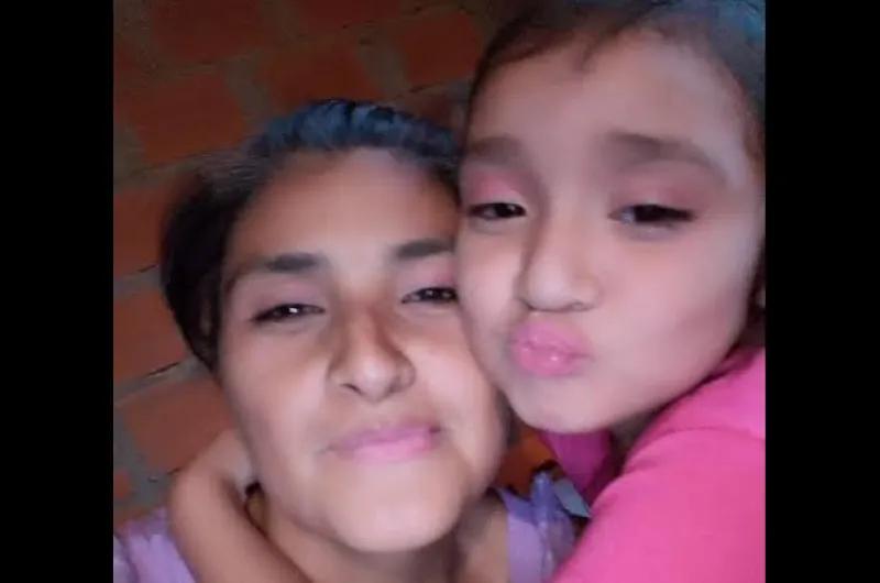 Buscan desesperadamente a una madre y a su hijita que desaparecieron en Los Cardozo