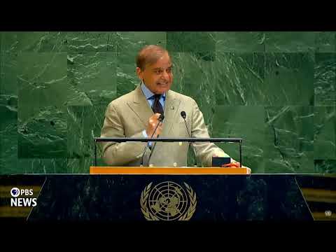WATCH: Pakistan gave India 'a bloody nose,' Prime Minister Sharif tells U.N. General Assembly