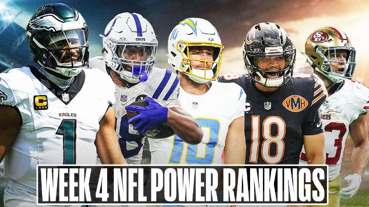 ClutchPoints’ NFL Power Rankings, Week 4: Eagles, Colts win as Packers upset