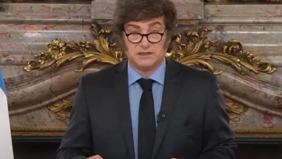 “Lo peor ya pasó”, aseguró Milei al anunciar el Presupuesto 2026 en cadena nacional