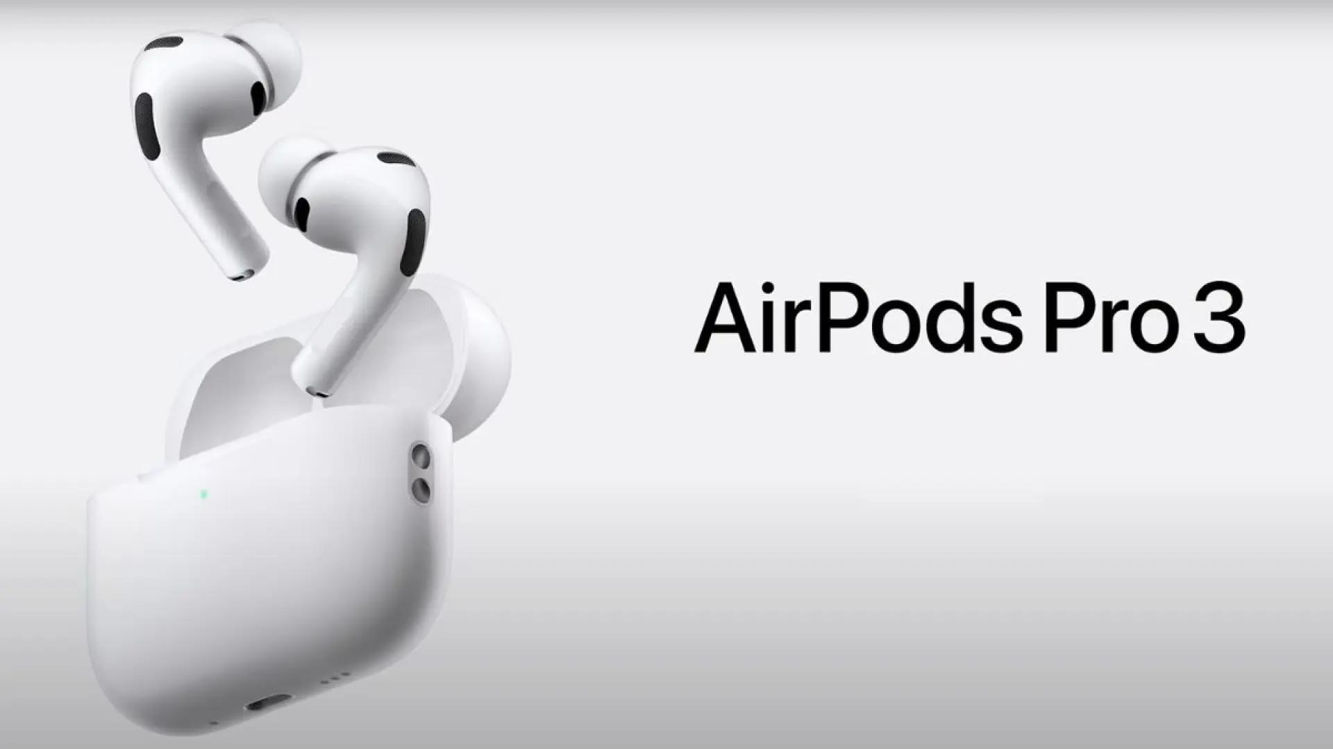 Así son los AirPods Pro 3: nuevo diseño, funciones, características...