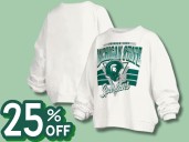 Michigan State fans can score this vintage-inspired pullover for 25% off, but the deal ends tonight