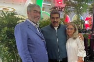 Maduro recibe en Miraflores al dirigente dominicano Miguel Mejía