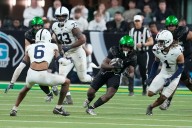 Oregon running back Noah Whittington expected to play at Penn State