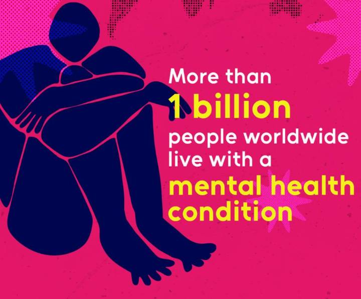 Alerta la OMS que millones de personas en el mundo sufren algún tipo de desorden mental