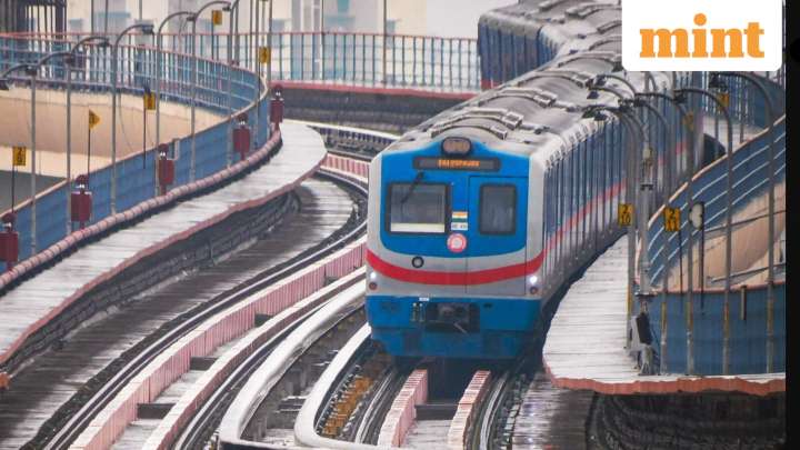 Kolkata Metro train services disrupted for 50 minutes after man falls on tracks