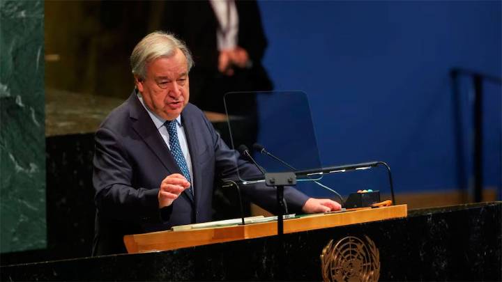 António Guterres: “La paz es nuestra principal obligación, pero hoy las guerras arrasan”