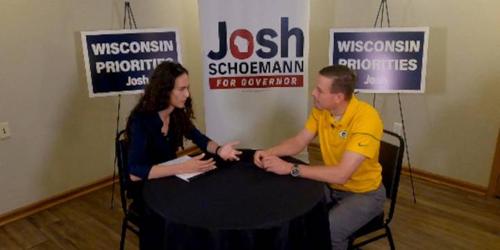 One-on-one: GOP Wisconsin governor candidate Josh Schoemann