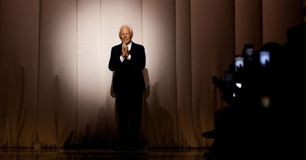 Italian fashion designer Giorgio Armani dies aged 91
