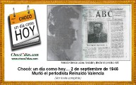 Chocó: un día como hoy… 2 de septiembre