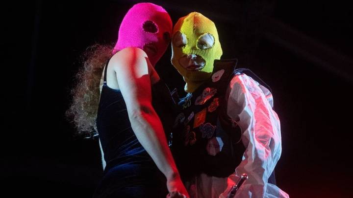 El piromusical de la fiesta mayor de Barcelona tenía más canciones en árabe que en castellano