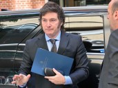 Javier Milei habla ante la ONU, se reúne con la jefa del FMI y recibe un premio de manos de Bessent