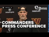 LIVE PRESS CONFERENCE: Commanders Head Coach Dan Quinn & Marcus Mariota talk before practice
