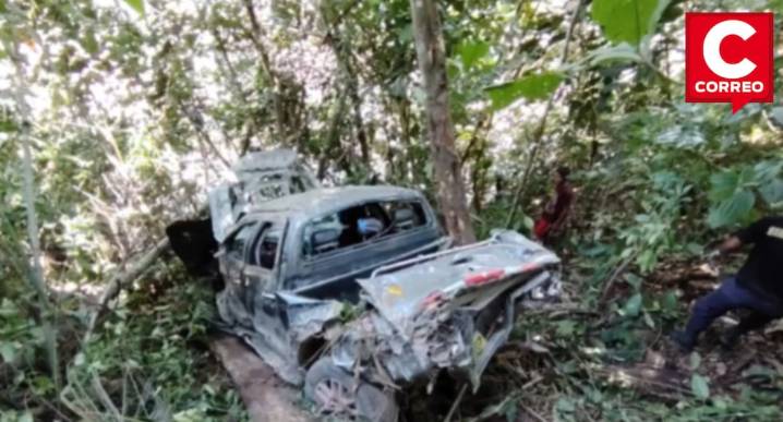 Junín: Madre de familia fallece tras trágico accidente en carretera de Pangoa