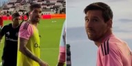 La llamativa reacción de Messi y De Paul cuando les informaron del gol de Racing ante Vélez en pleno calentamiento del Inter Miami