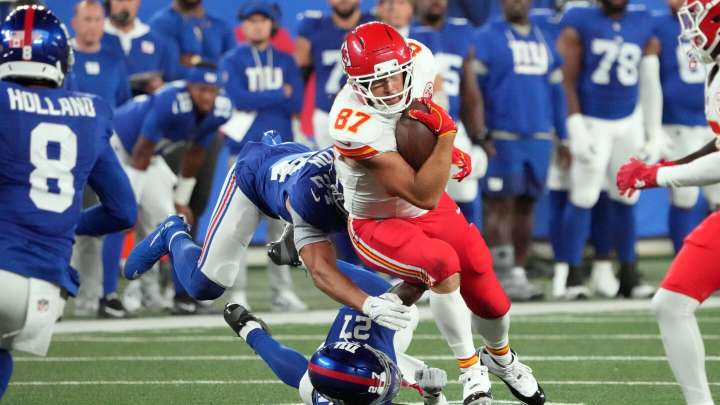 Andy Reid on Travis Kelce sideline spat: Don't make too much of it, he's passionate