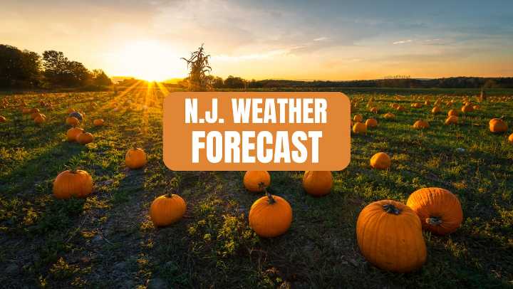 Up to 40 mph winds, much cooler temps to start October. Latest N.J. forecast.