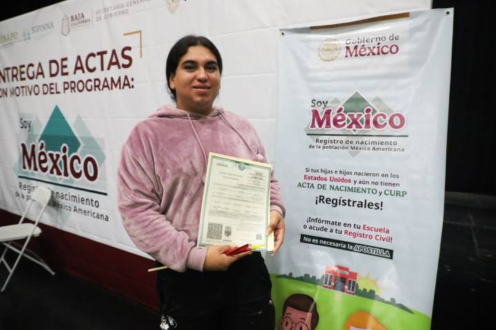 3 veces más de registros «Soy México», trámites de doble nacionalidad en Tecate