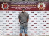 Presunto agresor sexual detenido por el Gaes en Tucupita