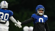 Cam Bynum celebration: Colts safety made an interception, danced