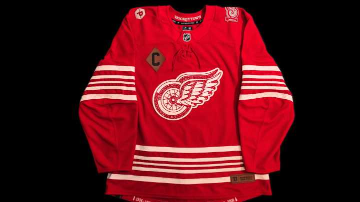 Red Wings unveil Centennial season uniform