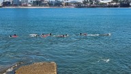 Rescatan a 4 personas arrastradas por el mar en Playa Norte, en Mazatlán