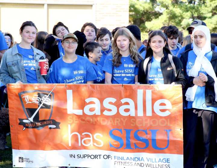Lasalle Secondary hosts SISU Family Walk for Finlandia: photo gallery