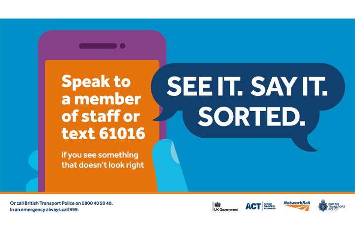 New look, same message: ‘See it. Say it. Sorted’