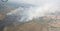 Los medios aéreos vuelven al fuego declarado entre Zamora y Orense