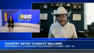 Country artist Chancey Williams to perform at Chukchansi Gold Resort and Casino