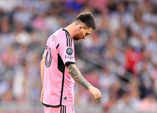Nuevo fracaso para el Inter de Miami con Messi en la Leagues Cup