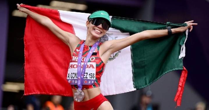 Mexicana Alegna González gana medalla de plata en Mundial de Atletismo Tokio 2025