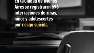 Lanzan una campaña de prevención del suicidio adolescente