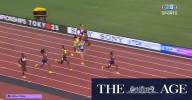 Jefferson-Wooden completes sprint double