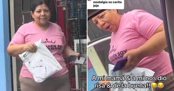 Mujer pidió ayuda a su sobrina para cargar 'enorme' pedido de Temu, pero solo llegó una bolsita