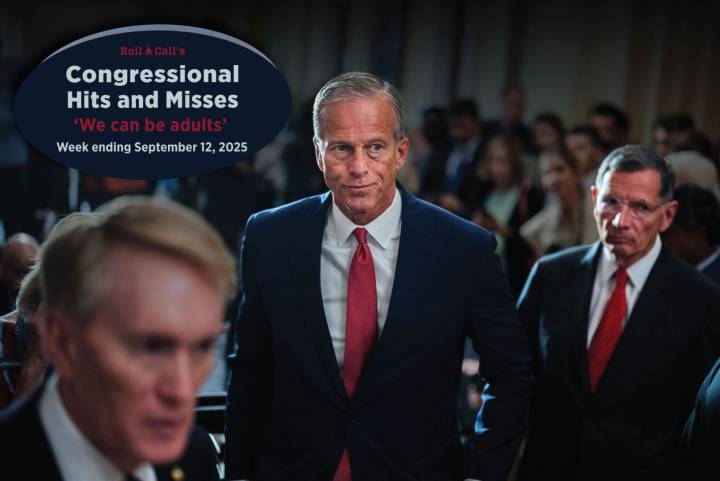 ‘We can be adults’ — Congressional Hits and Misses