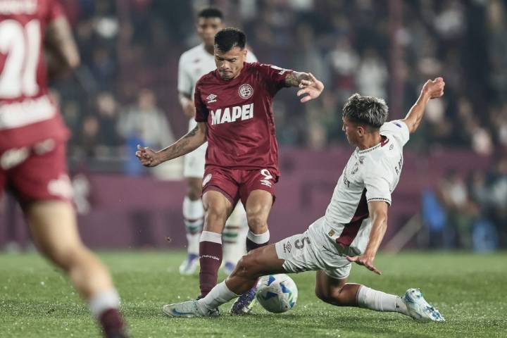 Lanús busca defender su ventaja en el Maracaná