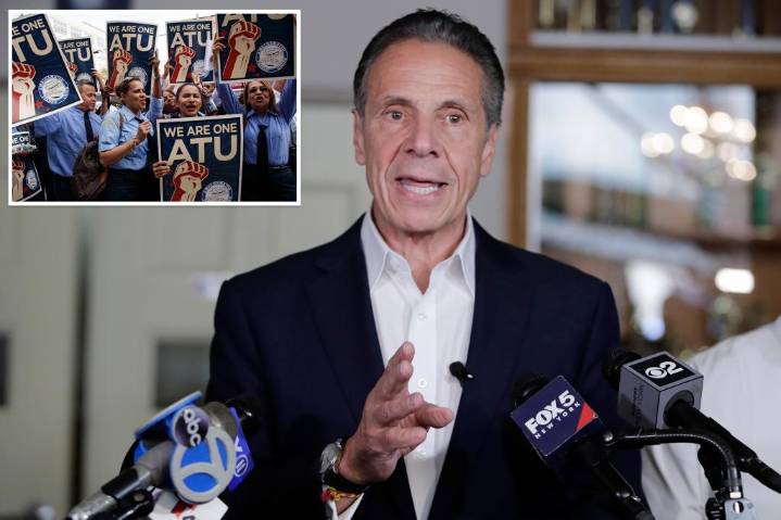 Transit union concerned about Mamdani 'free bus' plan backing Cuomo for mayor
