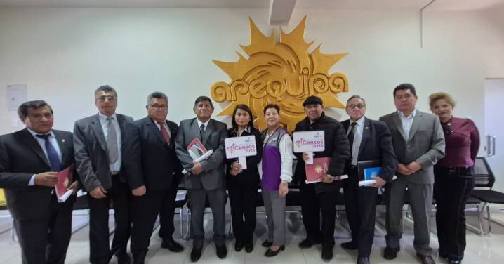 Directores de UGEL apoyarán sensibilización de censos nacionales en Arequipa
